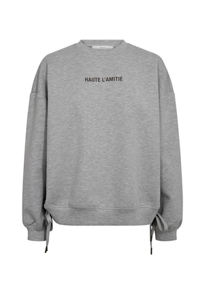 New studio tie sweat Grey Melange HAUTE L\'AMITIÈ